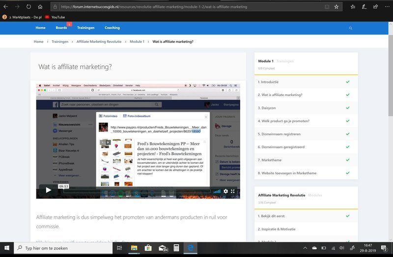 Affiliate Marketing Revolutie Video